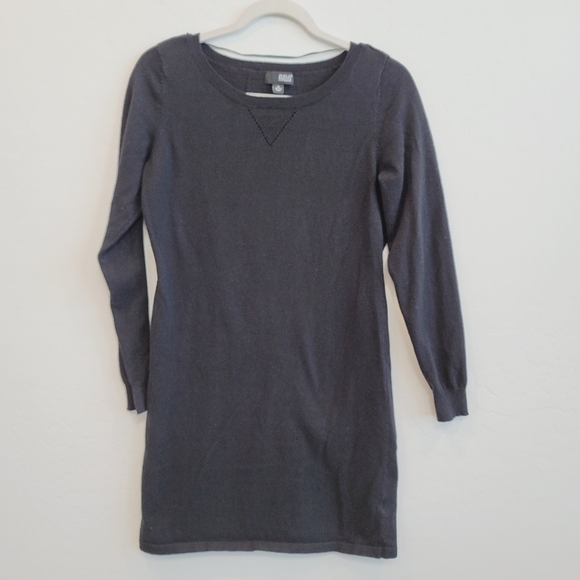 A.N.A. Black Long Sleeves Sweater Dress Women's Size Medium - Picture 9 of 10